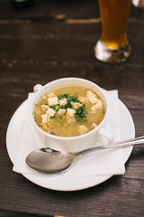 Mushroom soup