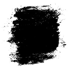 Grunge splatter background. Ink stain design. Spray splashes backdrop. Liquid stains isolated. Paint brush strokes and drops texture. Abstract vector illustration.