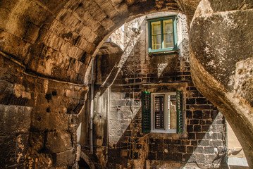 Arche de la vieille ville de Split (Croatie)