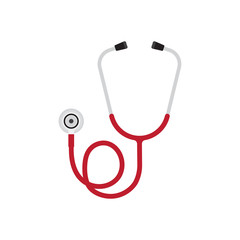 Stethoscope icon, phonendoscope