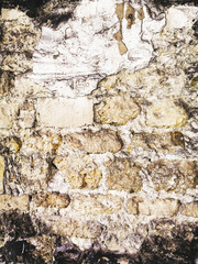 Old brick wall textures and backgrounds