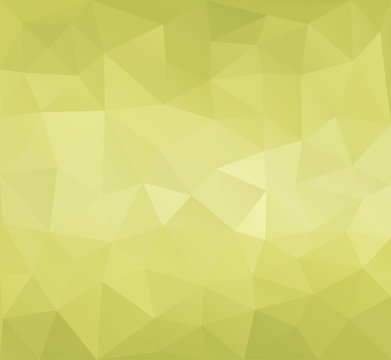 Low poly Geometric facet triangular green web banner background abstract