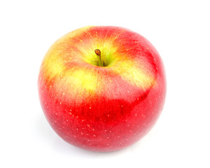 Sweet apple Florina close-up.