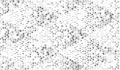 Behang Abstracte geometrische kleurenpatroon. Naadloze vectorachtergrond. Witte en grijze halftoon. Grafisch modern patroon. Eenvoudig rooster grafisch ontwerp © ELENA