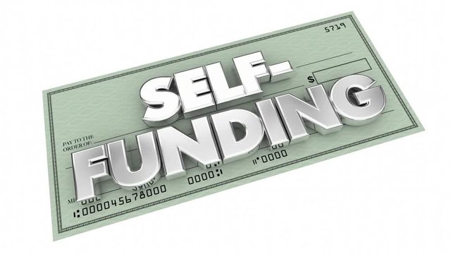 Self-Funding Bootstrapping Money Resources Check 3d Animation