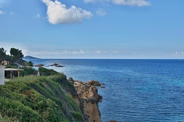 Fototapeta premium Corsica-view to coast by Le Ruppione
