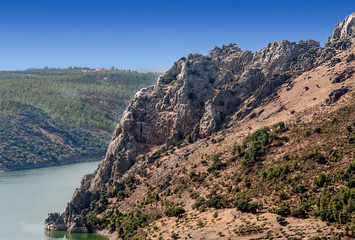 Rio Tajo in the natural park of Monfrague