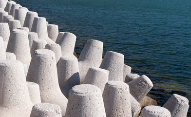 breakwater boulders fabricated