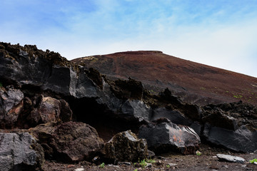 Fototapeta na wymiar Volcano Etna in Sicily, Italy