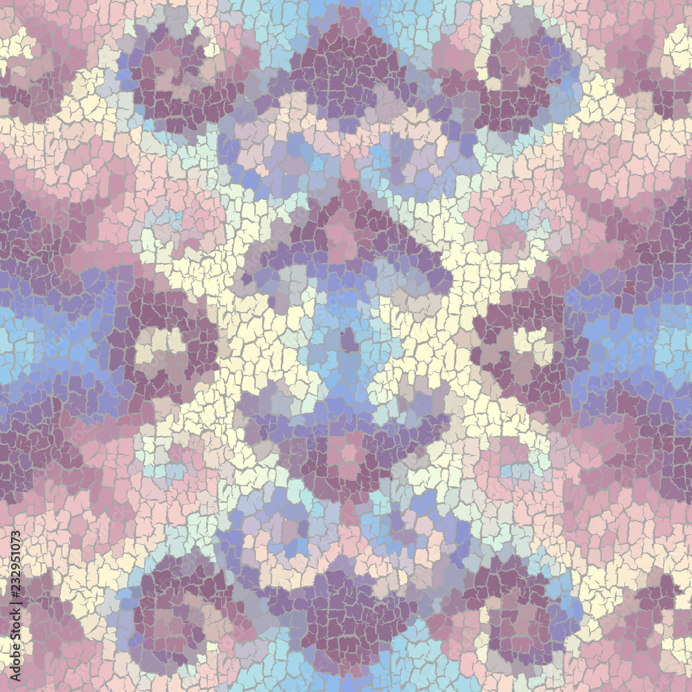 Poster seamless grunge abstract square pattern. paint grunge cracks.