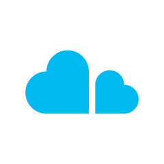 Logo love cloud