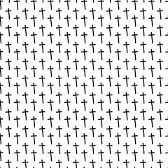 Seamless pattern drawn by ink. Creative fashion material.