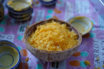 Thai desserts are popular in the world.