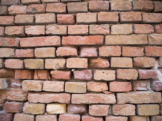 Old brick wall background