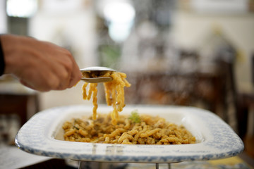 Chef al lavoro