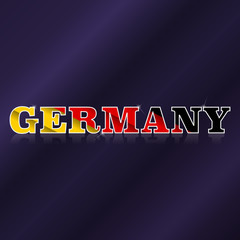 Obraz premium Germany flag symbol