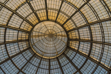 dome of the Galleria Vittorio Emanuele in Milan