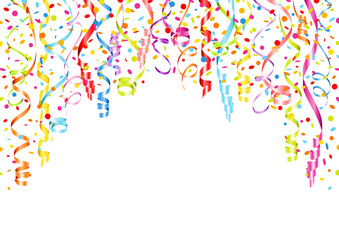 Card Streamers & Confetti Color A4