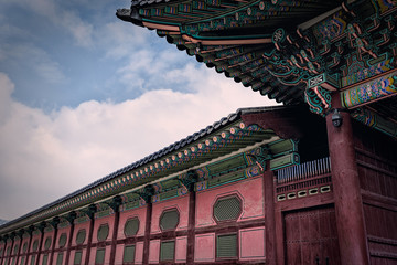 Fototapeta na wymiar Gyeongbokgung Palace - Korea - Seoul