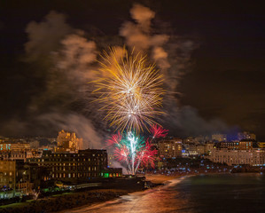 feux d'arifices Biarritz