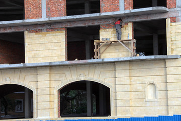 Spring walk in the Astrakhan