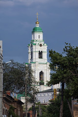 Obraz premium Spring walk in the Astrakhan