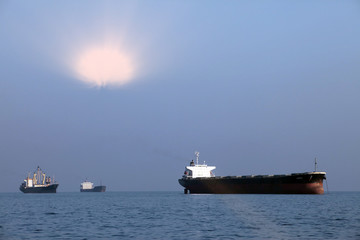 ships at anchorage