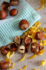 cakes and nuts