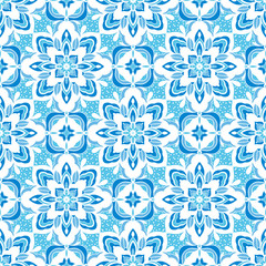 Seamless pattern with arabesques