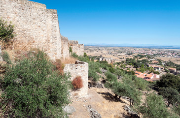 Village of Trujillo in Spain