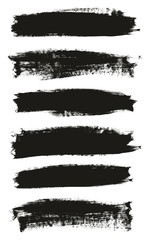 Calligraphy Paint Brush Background High Detail Abstract Vector Background Set 138