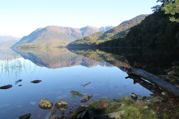 Lago Queñi, Paso Hua Hum, San Martin de los Andes, Neuquen, Patagonia Argentina