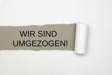 Wir sind umgezogen!