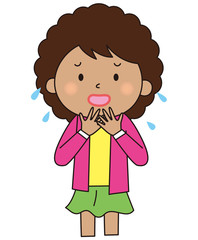 少女海外B 焦る