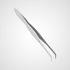 Dental tool isolated flat vector image