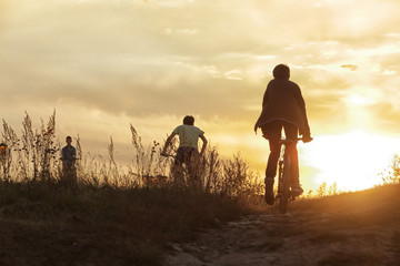 boy on bike