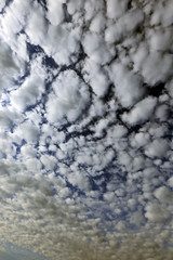 background beautiful cirrus clouds