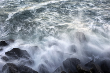 texture storm surf waves