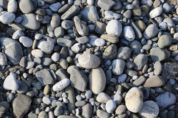 gray background pebbles