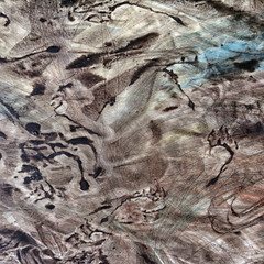 texture of brown paint smeared