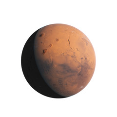 3d rendered illustration of mars