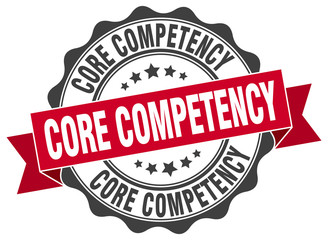 core competency stamp. sign. seal