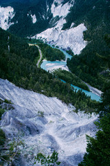Ruinaulta canyon in Switzerland.