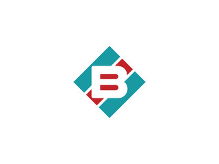 B letter vector logo design