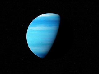 3d rendered illustration of the neptune © Sebastian Kaulitzki