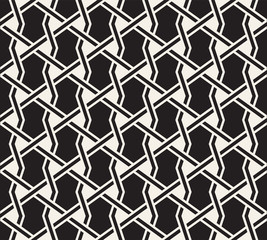 Vector seamless pattern. Modern stylish abstract texture. Repeating geometric tiles