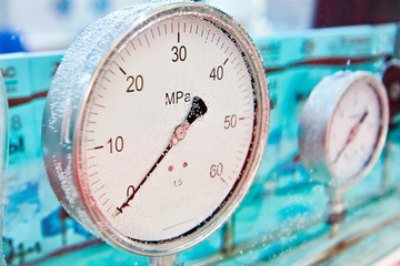 Industrial pressure sensors in water