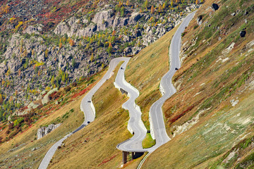 Blick aud den Grimselpass
