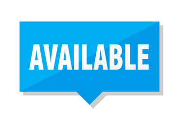 available price tag