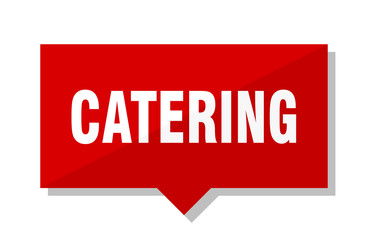 catering red tag